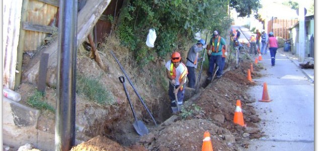 Renovación de Red Agua Potable, calle Magallanes y Logroño Viña del Mar